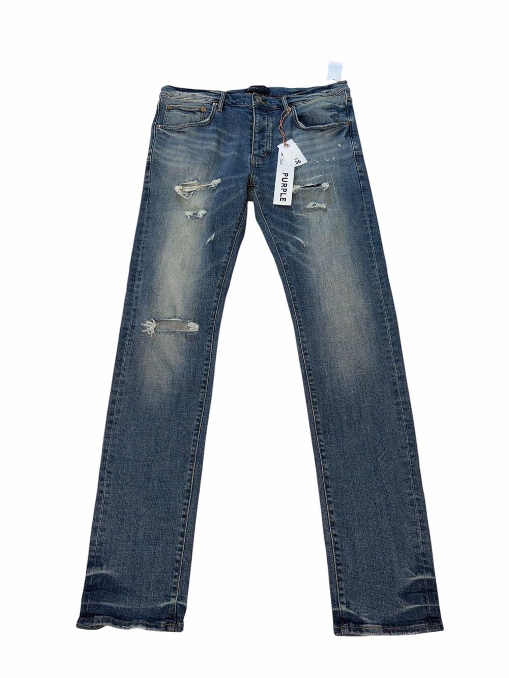 Purple brand mens blue jeans size 36X34 NWT